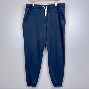 Marine Layer Men's Cotton Blend Fleece Drawstring Joggers Size XL; Athleisure